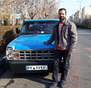یدک کش در خیابان سردار سلیمانی شرق